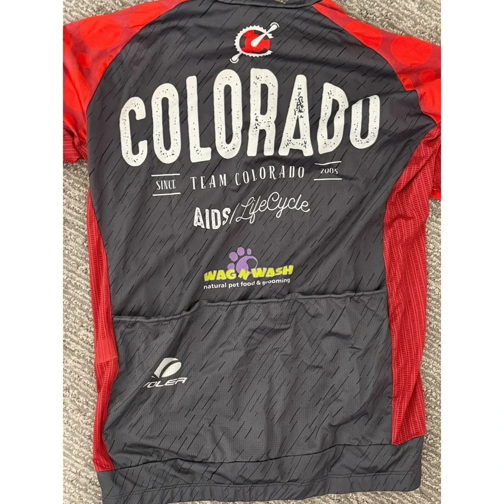 Team Colorado AIDS LifeCycle Voler Cycling Jersey Shorts Kit M/L Padded Set